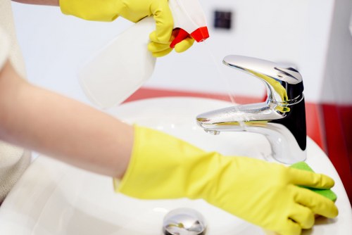 Commercial cleaning tasks for a Soho office including kitchens and shared spaces
