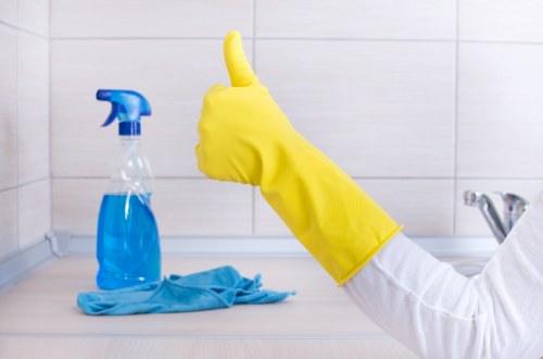 Regular office cleaning for Soho businesses with washrooms and communal spaces
