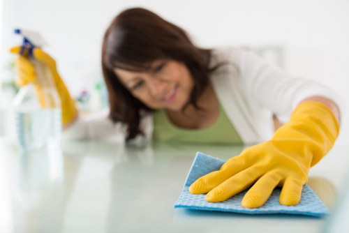 Deep cleaning of a Soho stone or tile floor surface