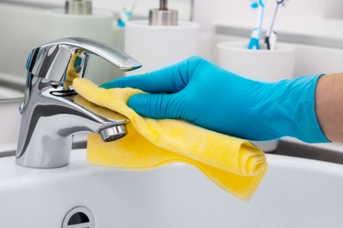 Deep mattress cleaning equipment used in a Soho home