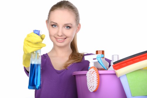 Soho cleaning team maintaining a tidy residential and commercial space