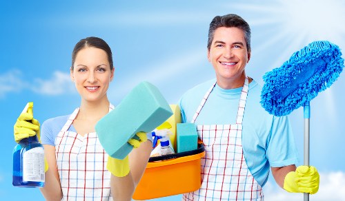 Vacate cleaning service for a furnished flat in Soho